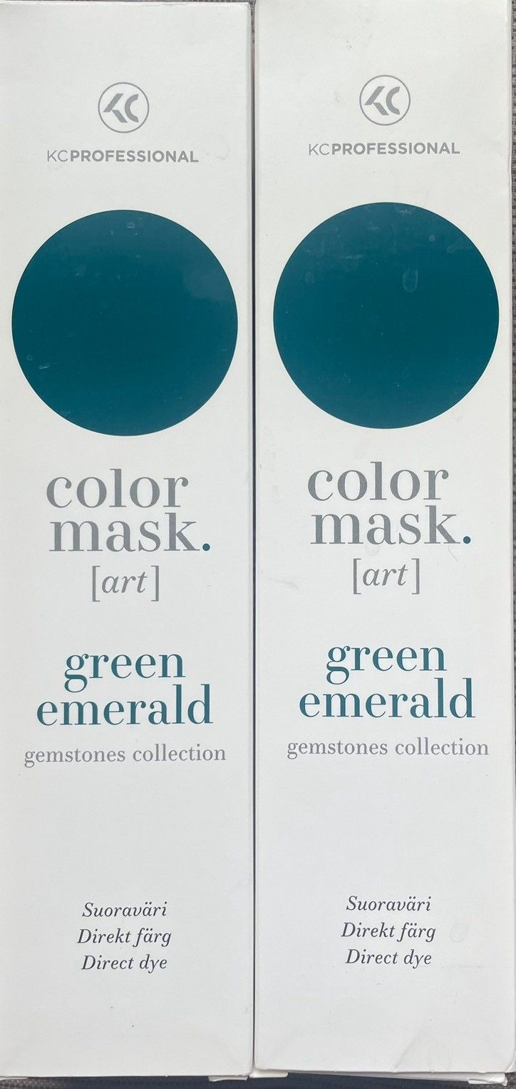 Kc Color mask green emerald suoraväri