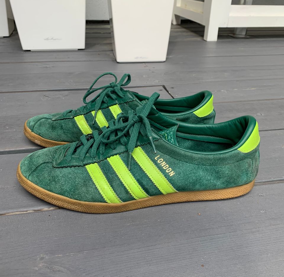 Vintage Adidas London tennarit  (11,5)