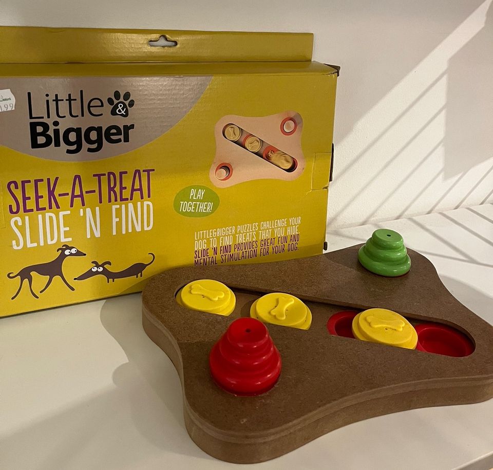 Little&Bigger Seek-a-Treat Slide'n Find peli