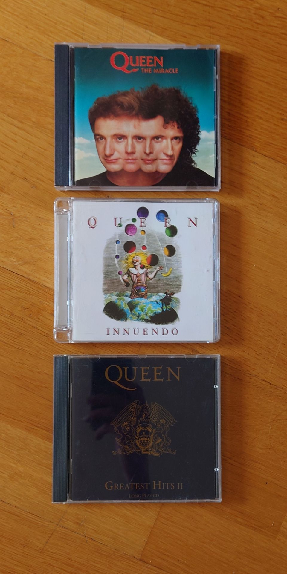 Queen CD Innuendo, The Miracle, Greatest Hits II