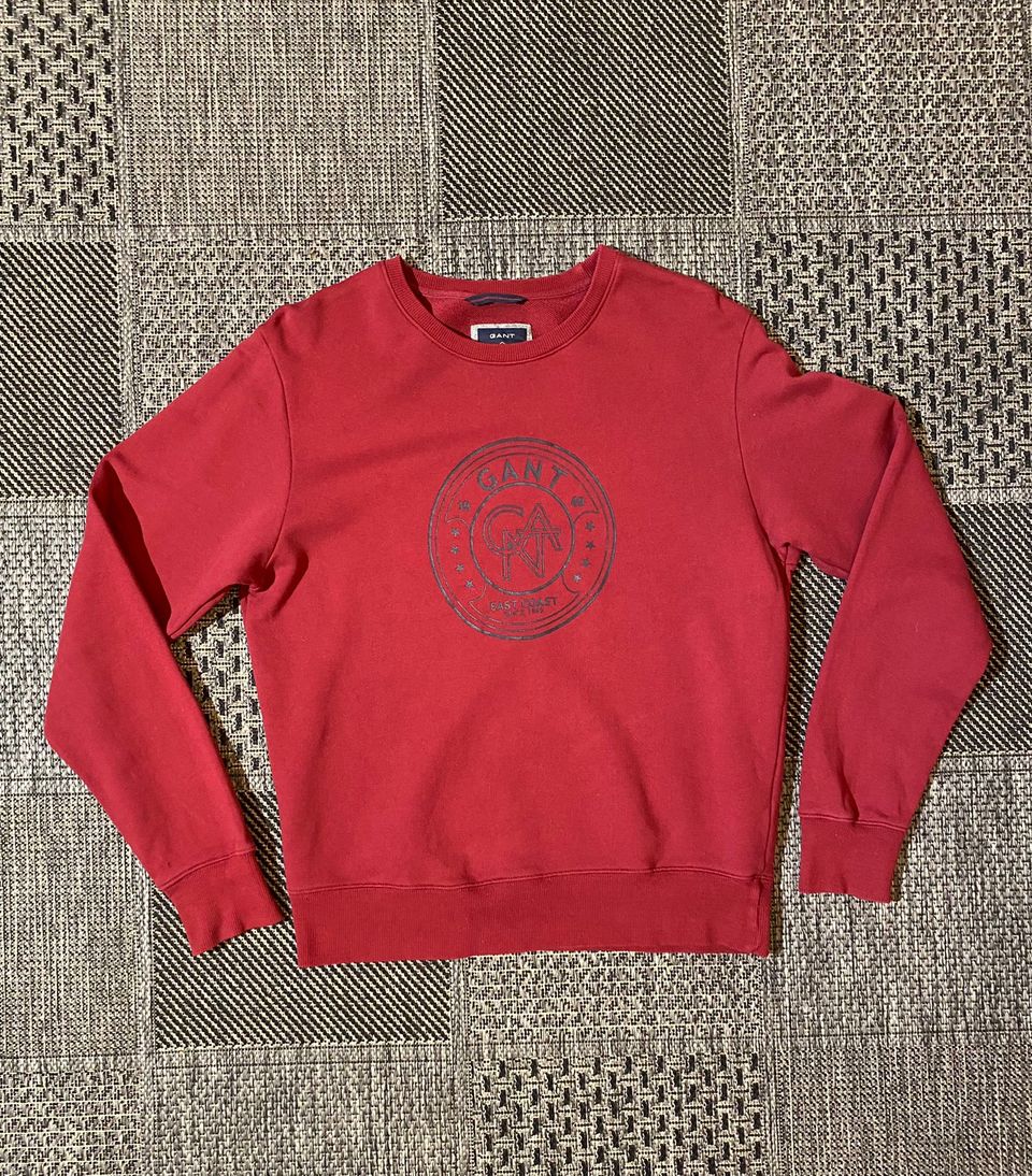GANT mens L modern reg sweatshirt 100%cotton