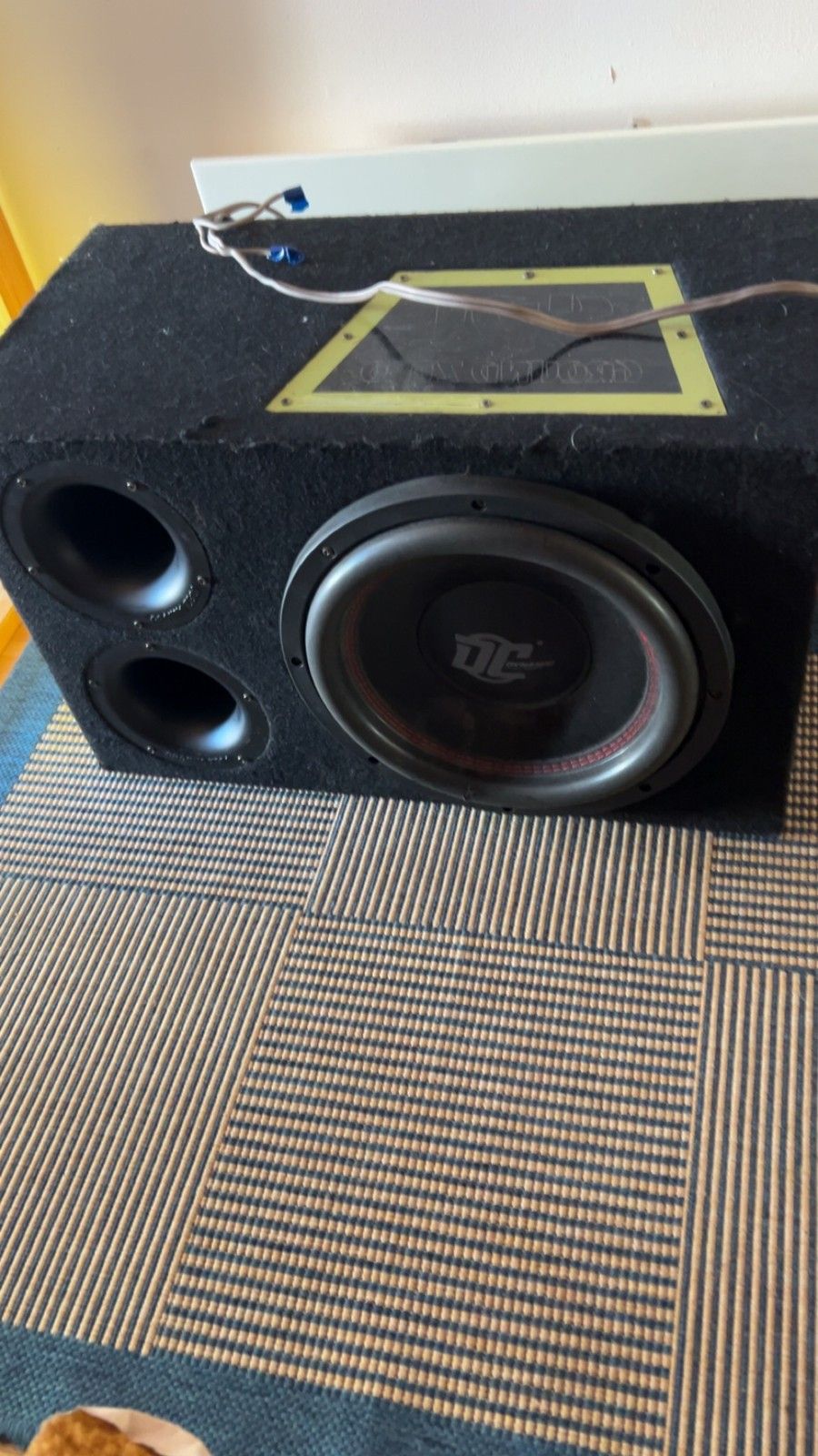 12” subwoofer