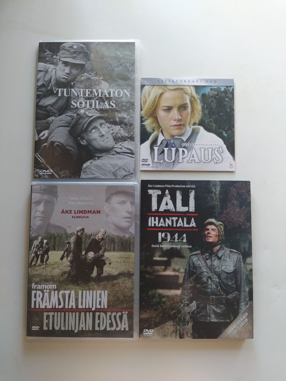 Suomalainen sotaelokuva dvd paketti