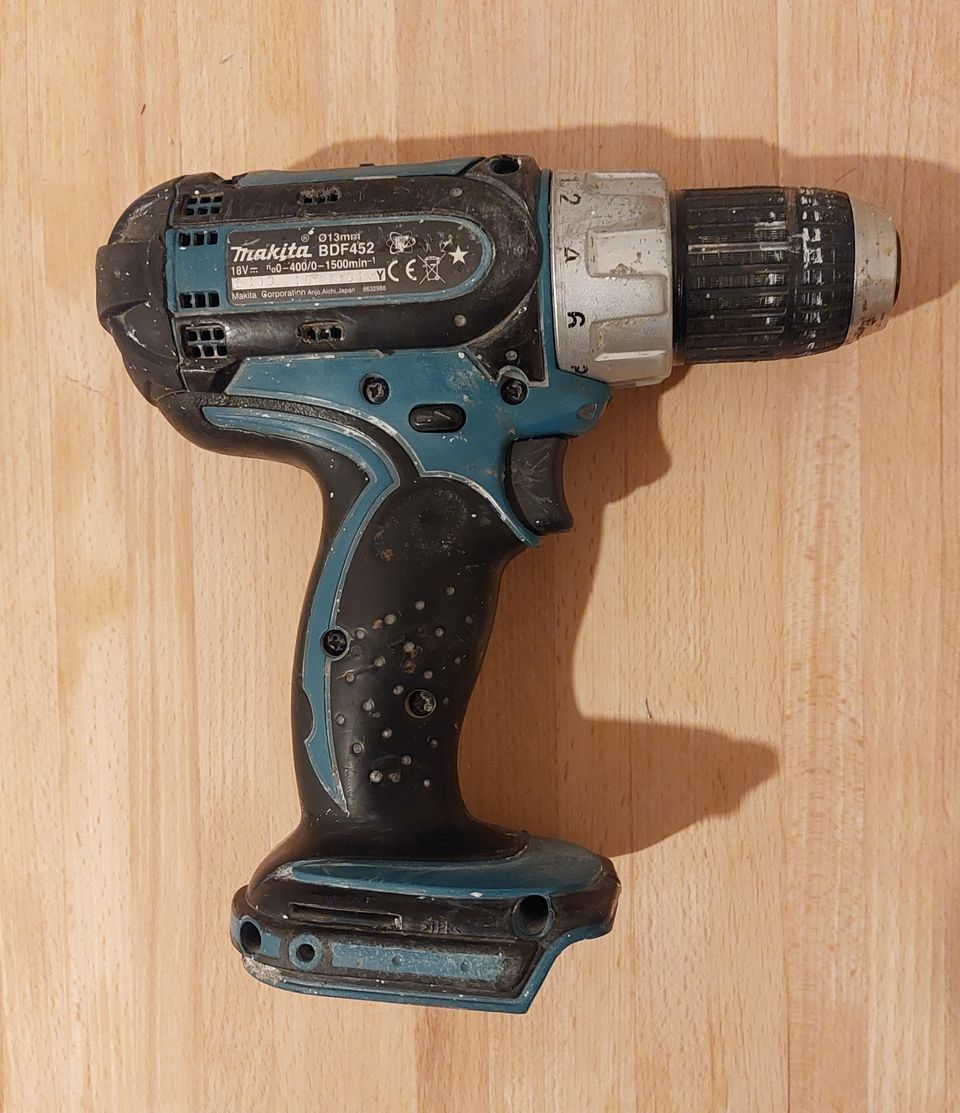 Akkuporakone Makita BDF452 18v