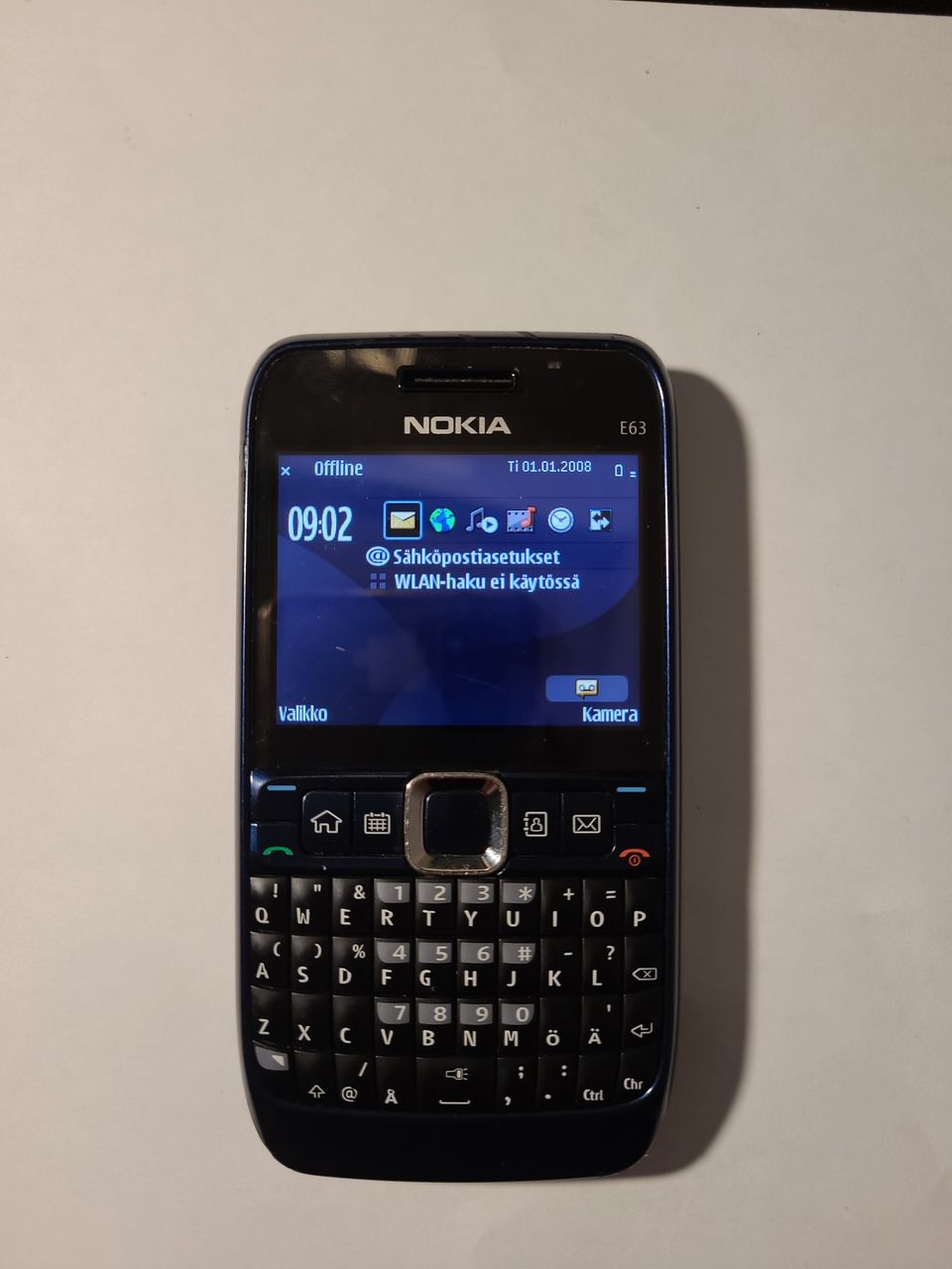 Nokia Eseries E63 Blue matkapuhelin