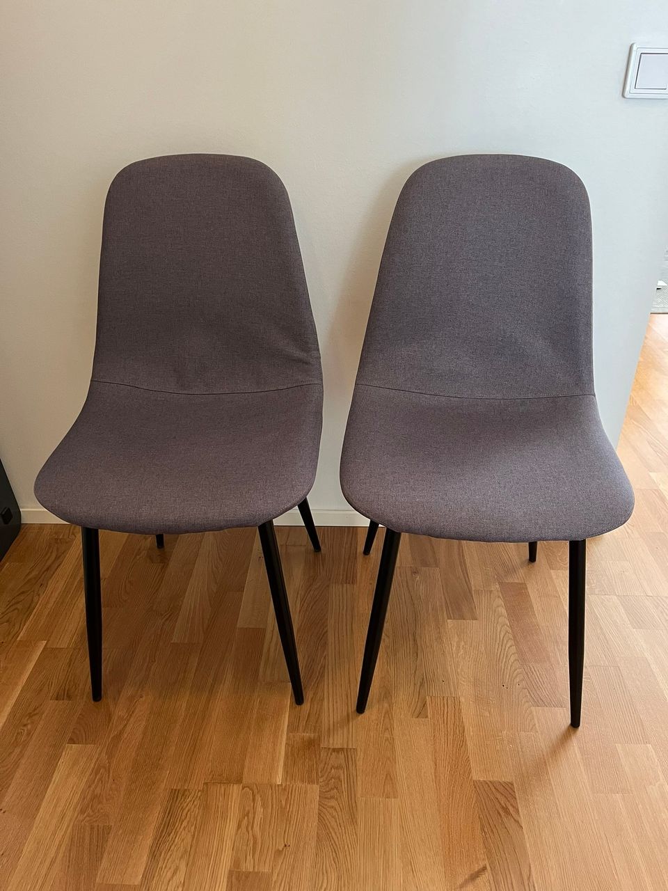 Jonstrup tuolit 4 kpl, harmaa/musta