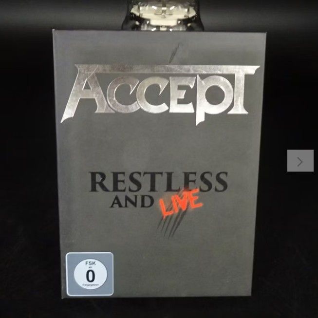 Accept   Restless And Live DVD+CD