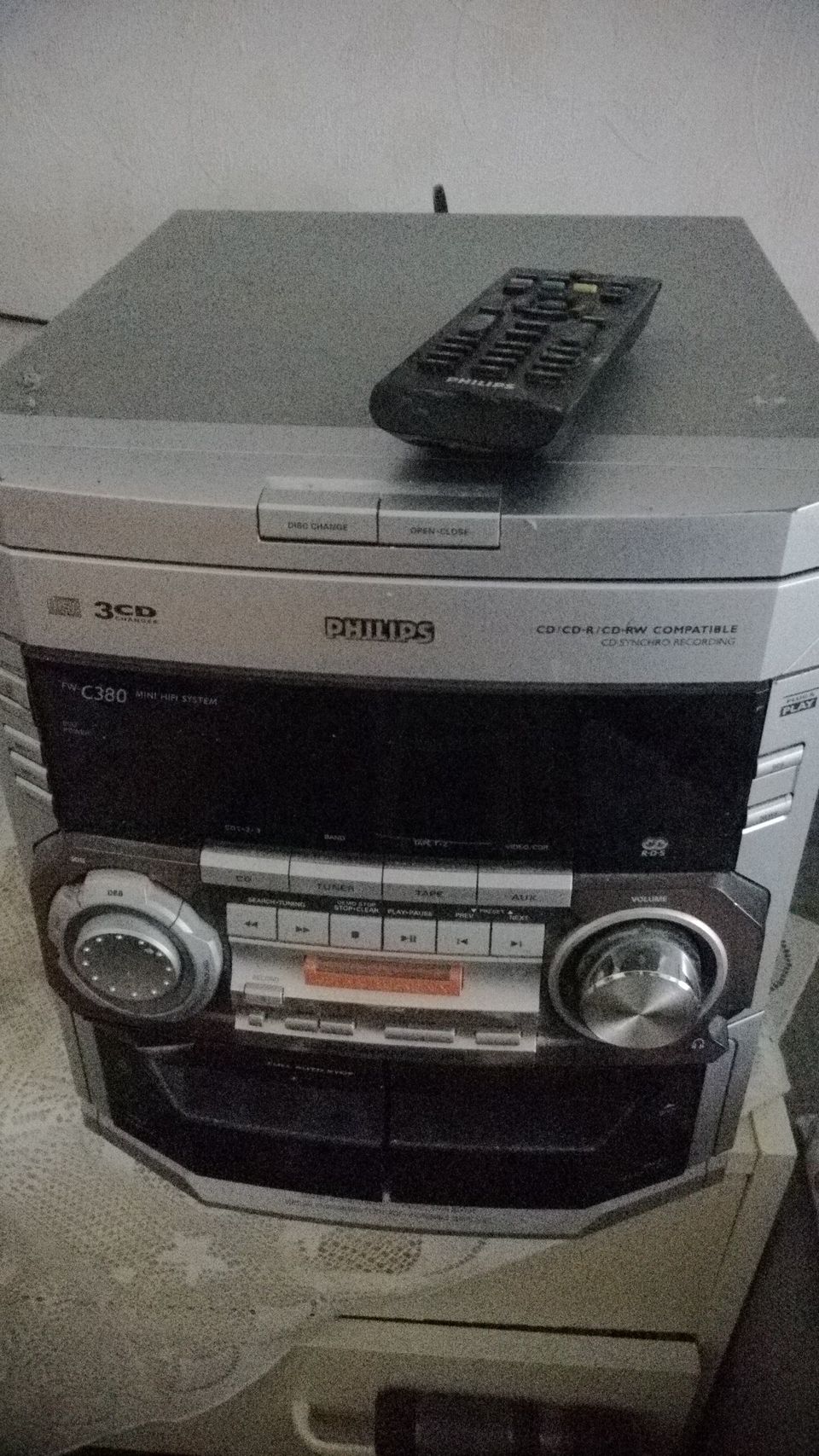 JVC 3 CD kotiteatteri Stereo