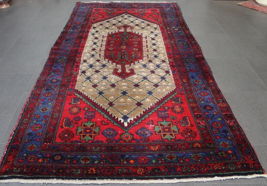 265x130 cm Käsinsolmittu Persialainen Malayer matto