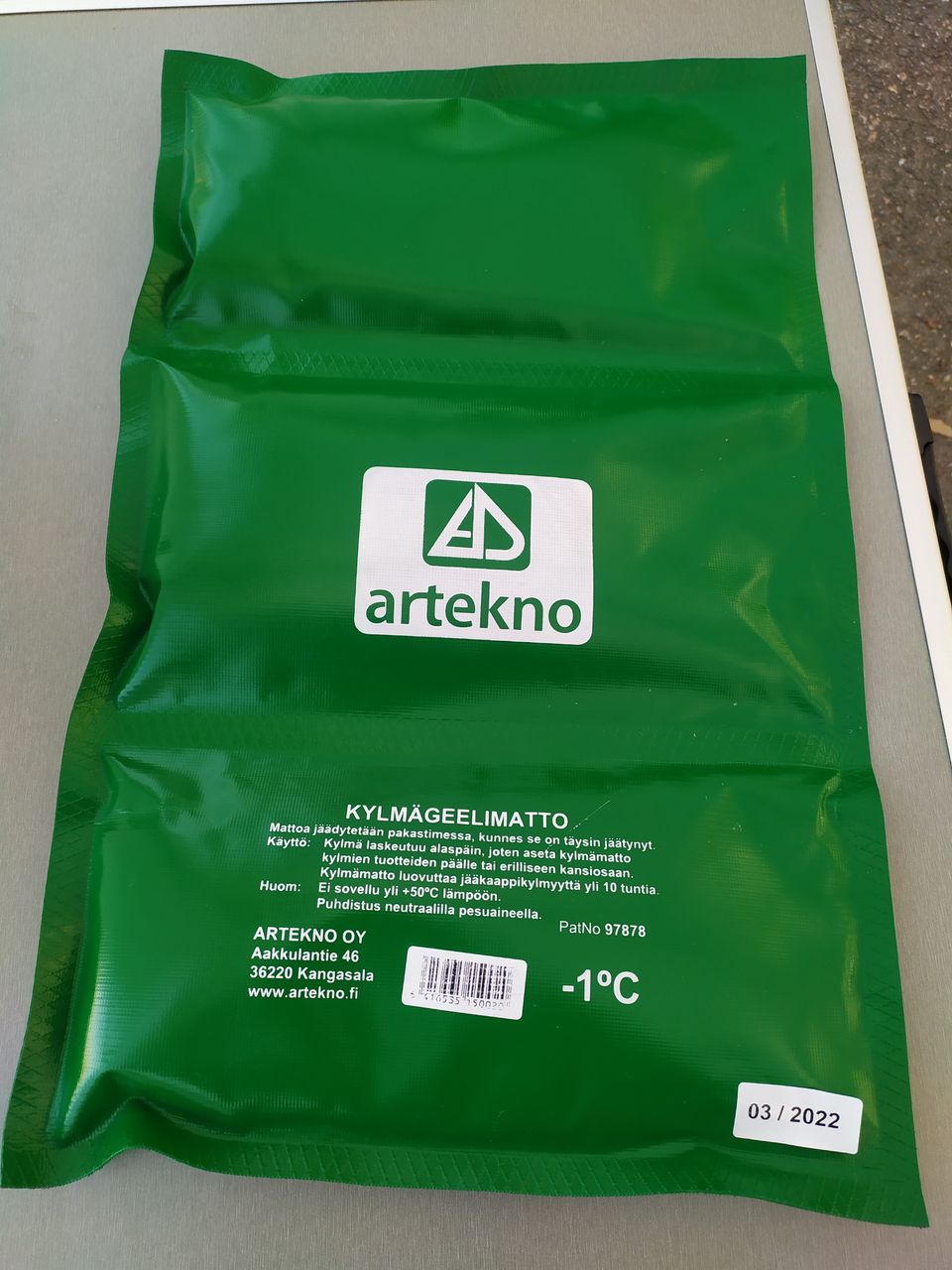 Artekno kylmägeelimatto