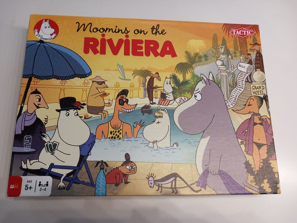 Moomins on the Riviera lautapeli