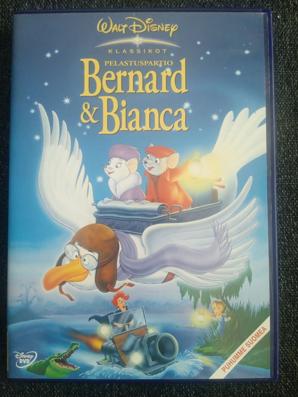 Walt Disney klassikot Bernard ja Bianca dvd