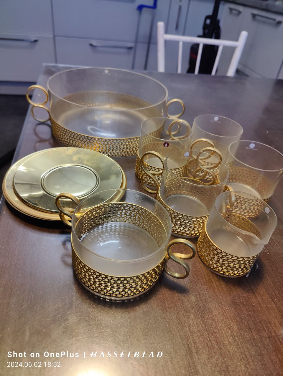 Iittala Kirkas karaatti astiasto