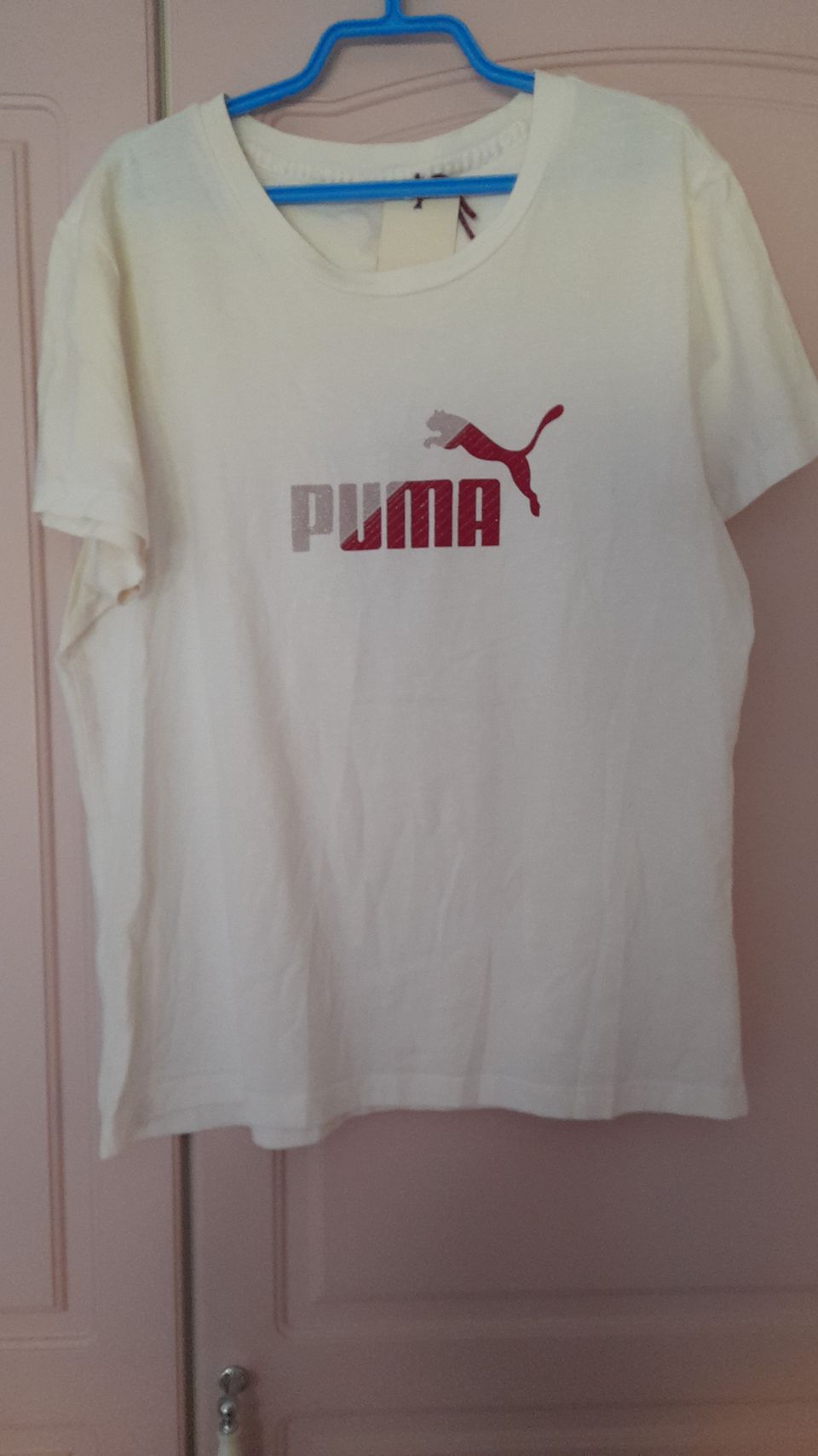 Valkoinen Puma t-paita