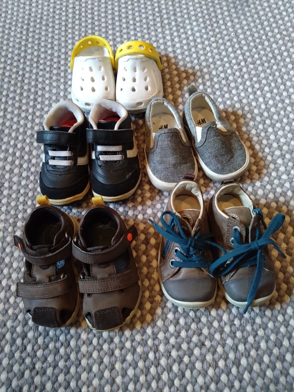 Vauvan kengät, 5 paria