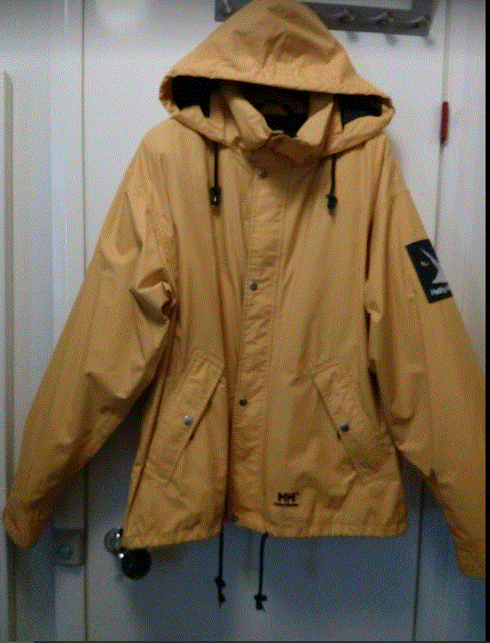 HELLY HANSEN vintage ulkoilu/purjehdustakki koko L (54-56)