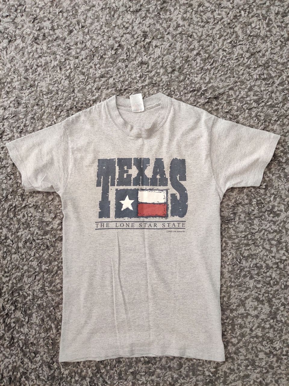 Miesten t-paita koko S,Texas