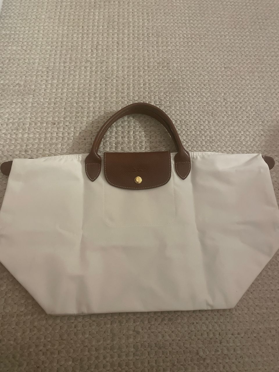 Longchamp valkoinen laukku