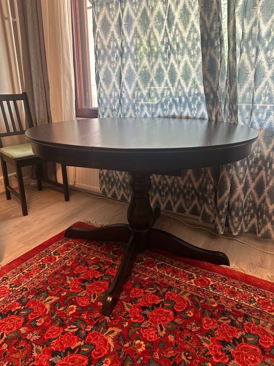 INGATORP Ruokapöytä, jatkettava, musta/ ikea Dining table, extendable, black