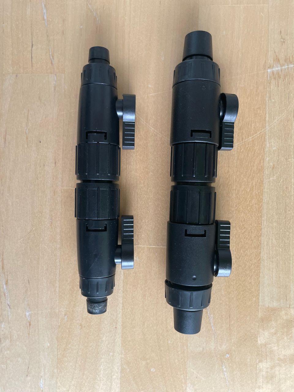 Easy connectors for filter hose