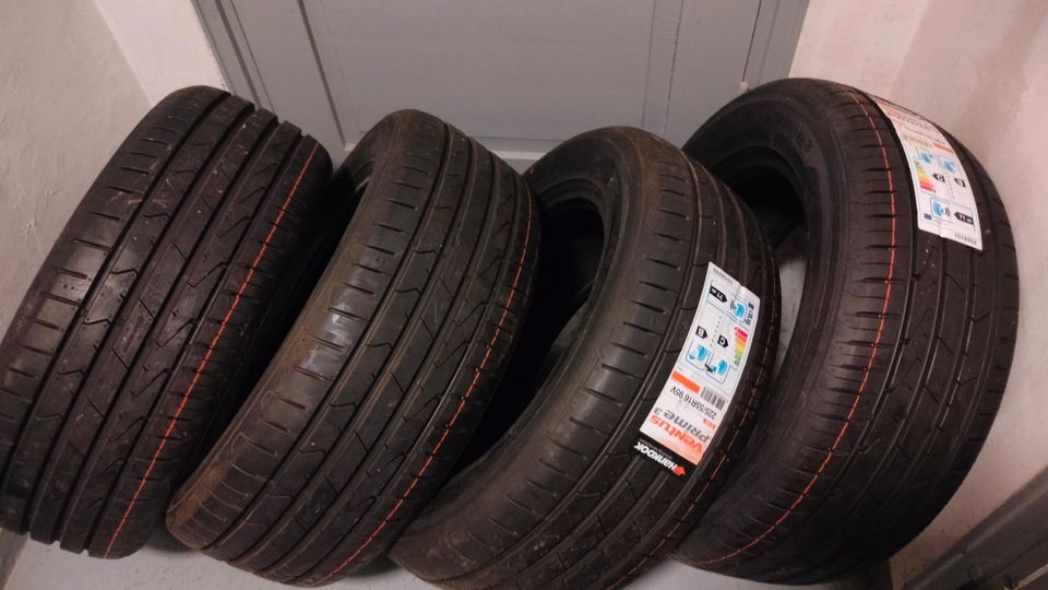 225/55R16 Hankook kesärenkaat.