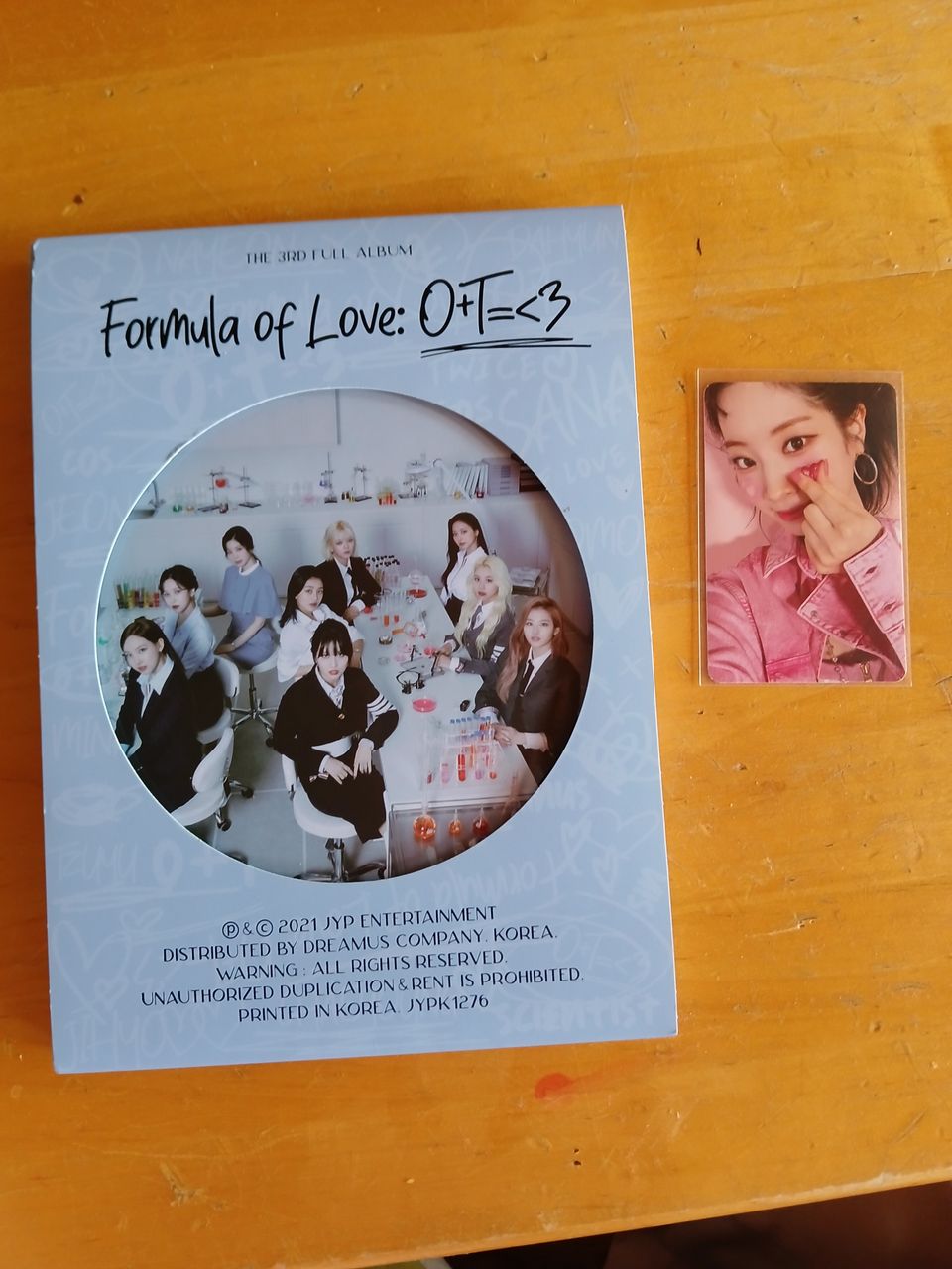 Twice formula of love - albumi
