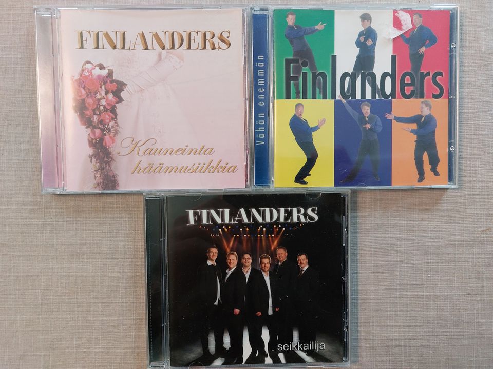 Finlanders kolme cd-levyä, Itä-Vantaalla