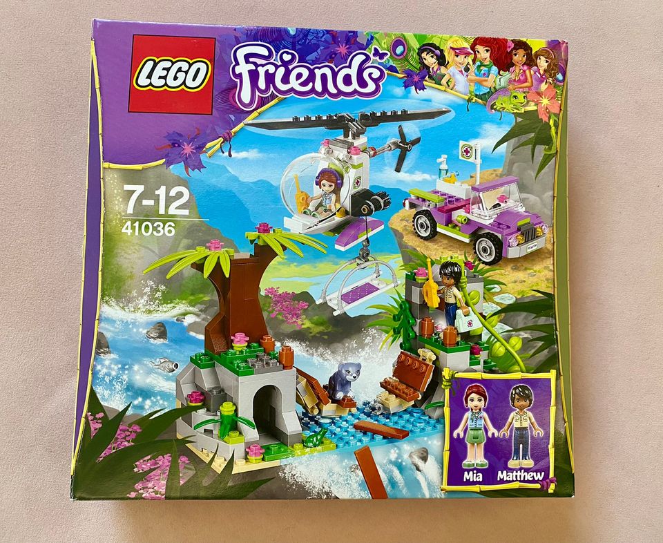 Lego Friends 41036 Pelastusoperaatio viidakkosillalla