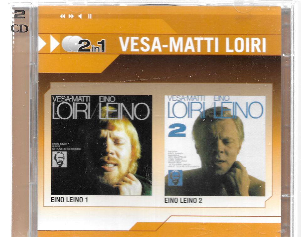 Vesa-Matti Loiri Eino Leino Tupla cd naarmuton. 2009.