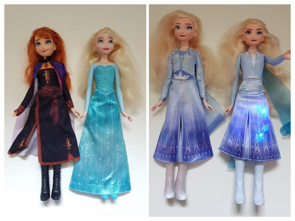 Frozen Anna & Elsa -nukkeja