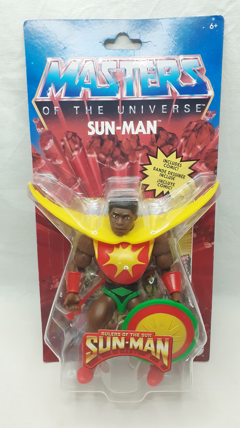 Masters of the Universe Motu Sun-Man, Uusi