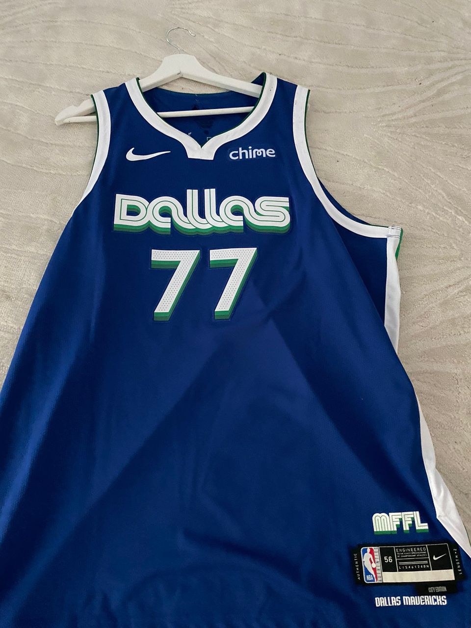 Luka doncic authentic city jersey