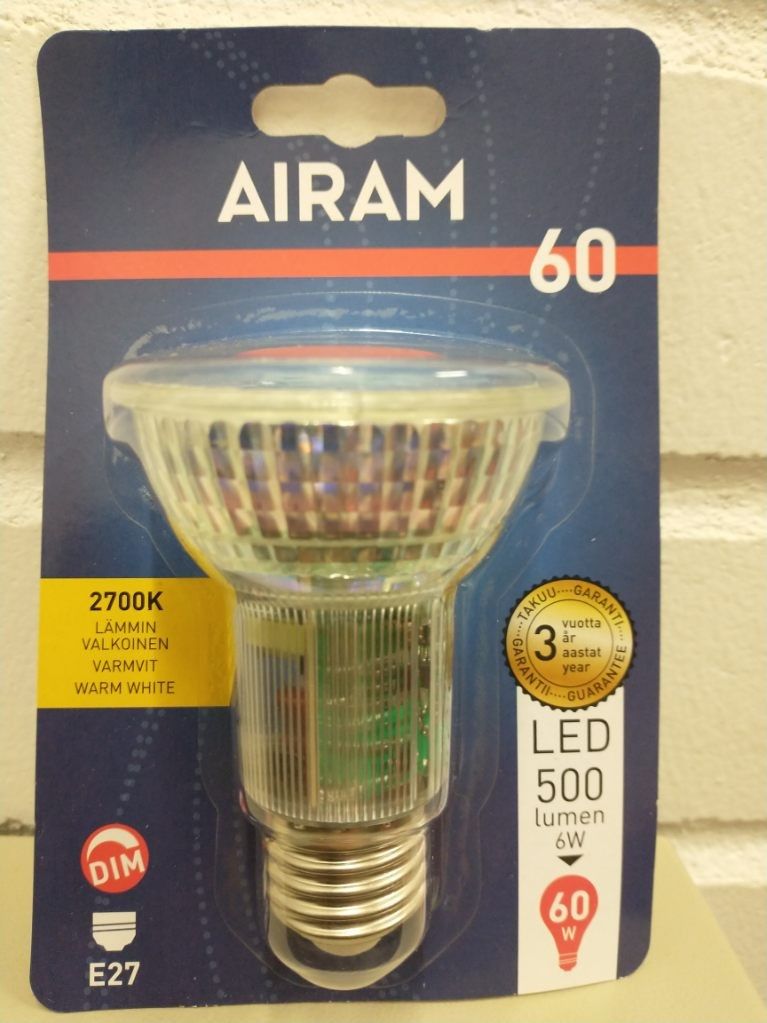 Led lamppuja 16 kpl