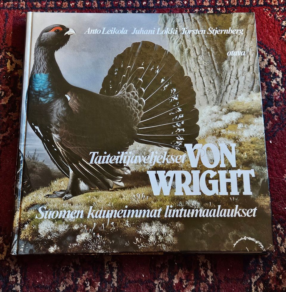 Upea teos Von Wrightin lintumaalauksista