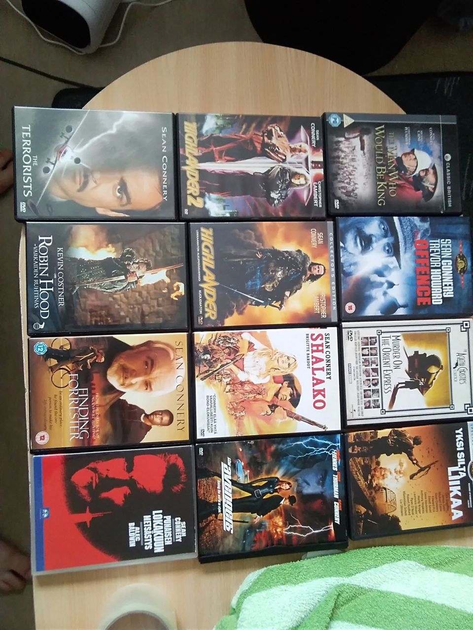 Sean Connery dvd kokoelma x 54 eri elokuvaa