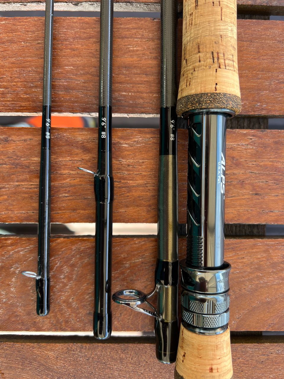 Perhovapa 1-käden, 4-os. Daiwa 9.6/8