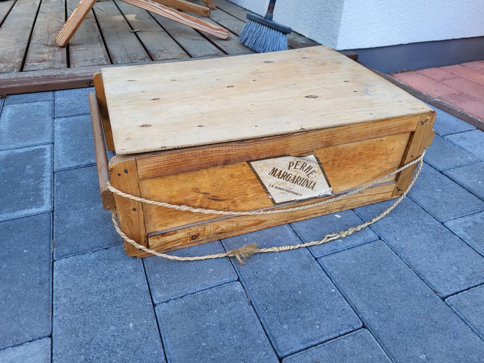 Vintage puulaatikko