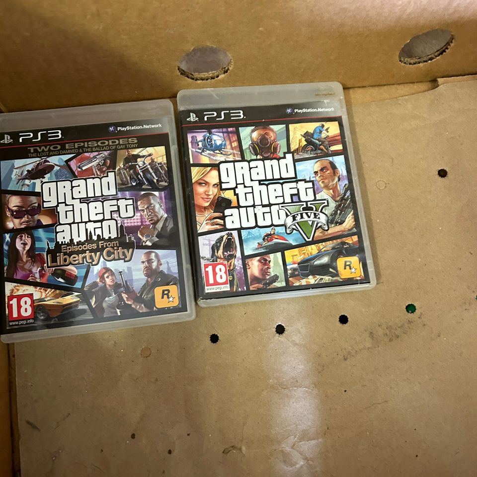 GTA V JA GTA LIBERITY CITY PS3