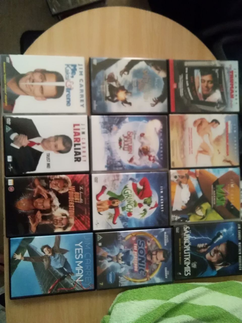 Jim Carrey dvd elokuvat x 27 erilaista