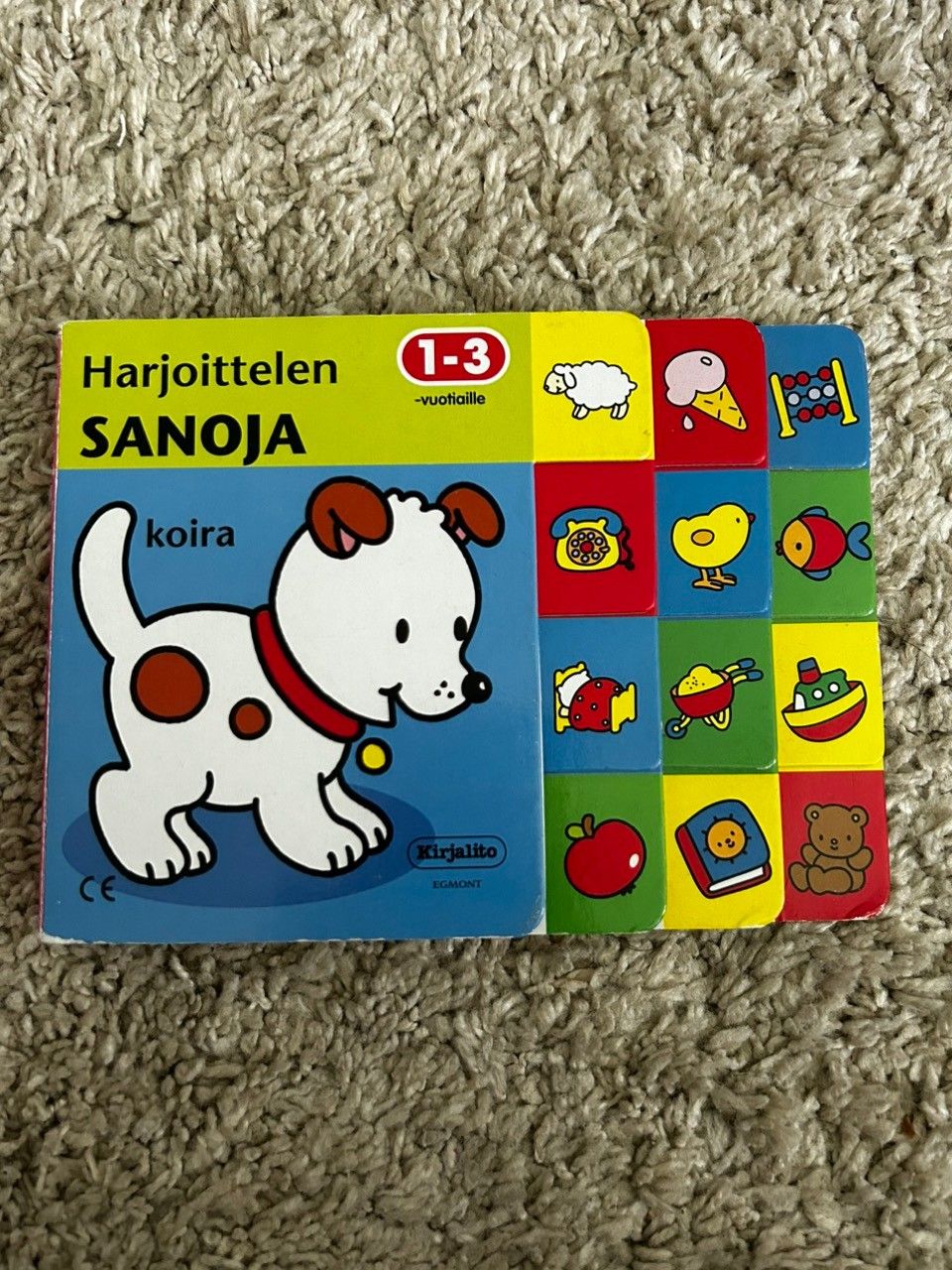 Ensikirja Harjoittelen sanoja