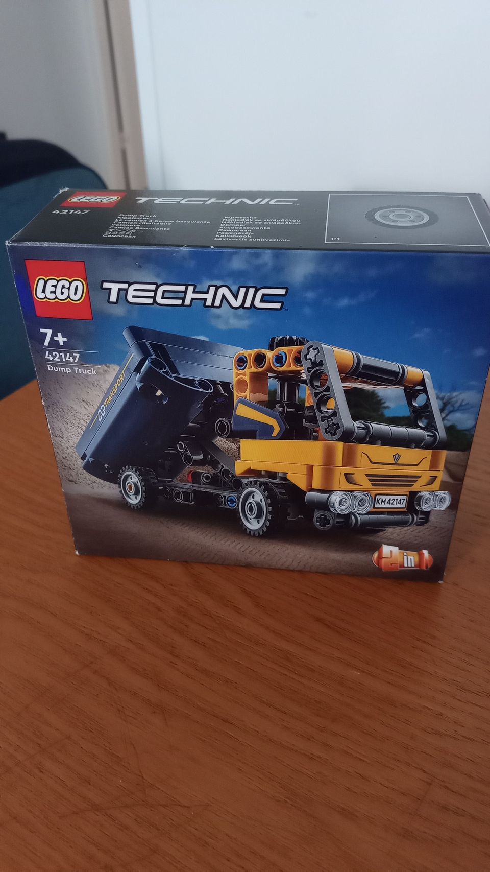 Lego technic pakkaus