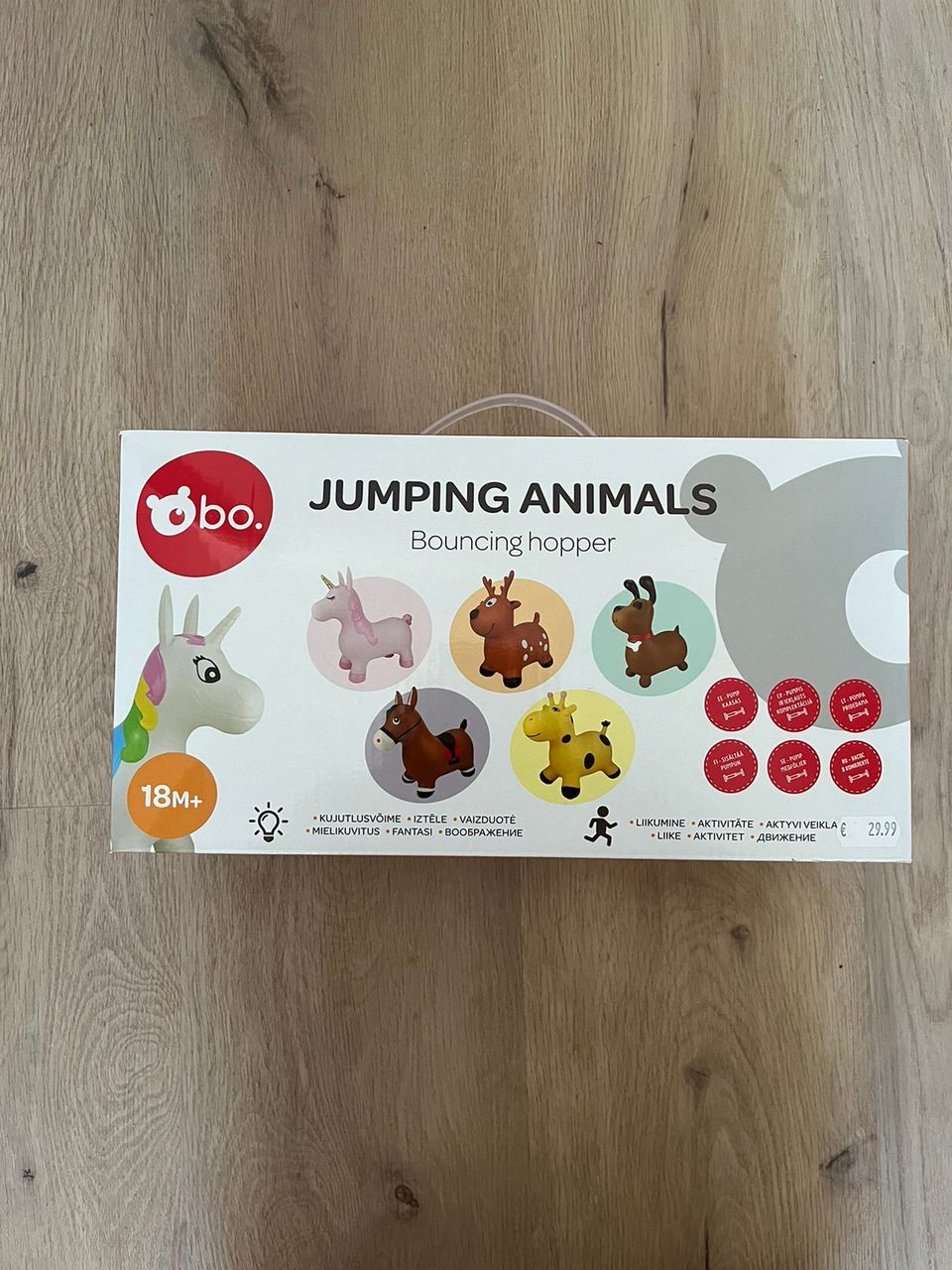 Pomppueläin jumping Animals