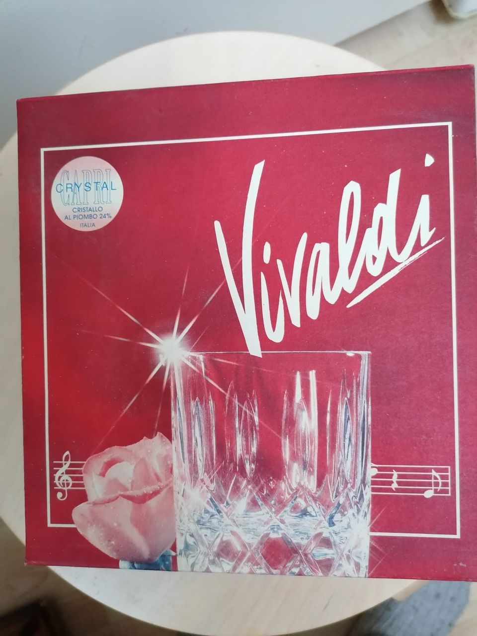Vivaldi kristallilasit