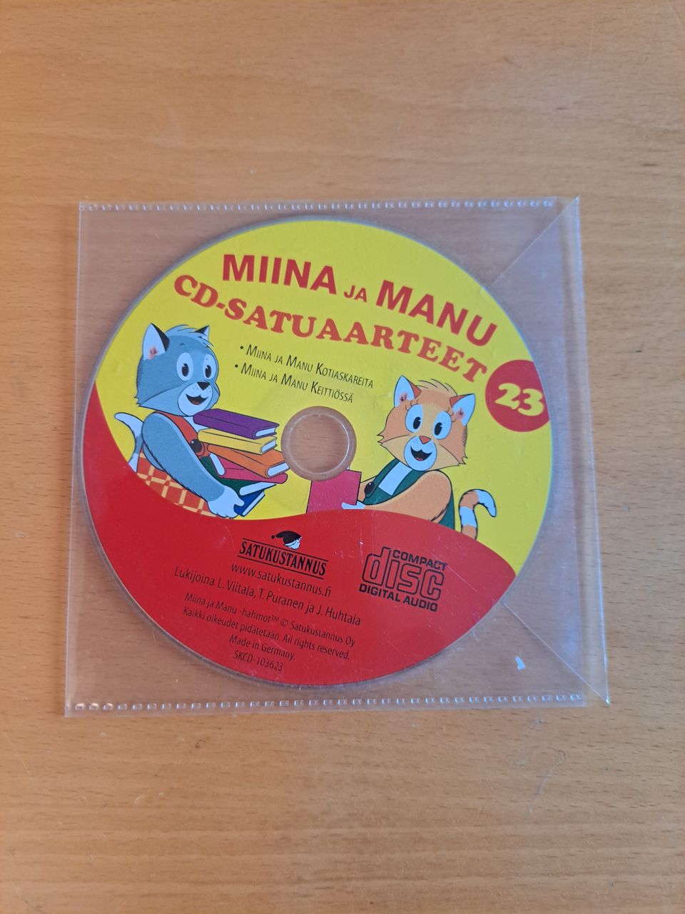 Miina ja Manu cd-satuaarteet 23