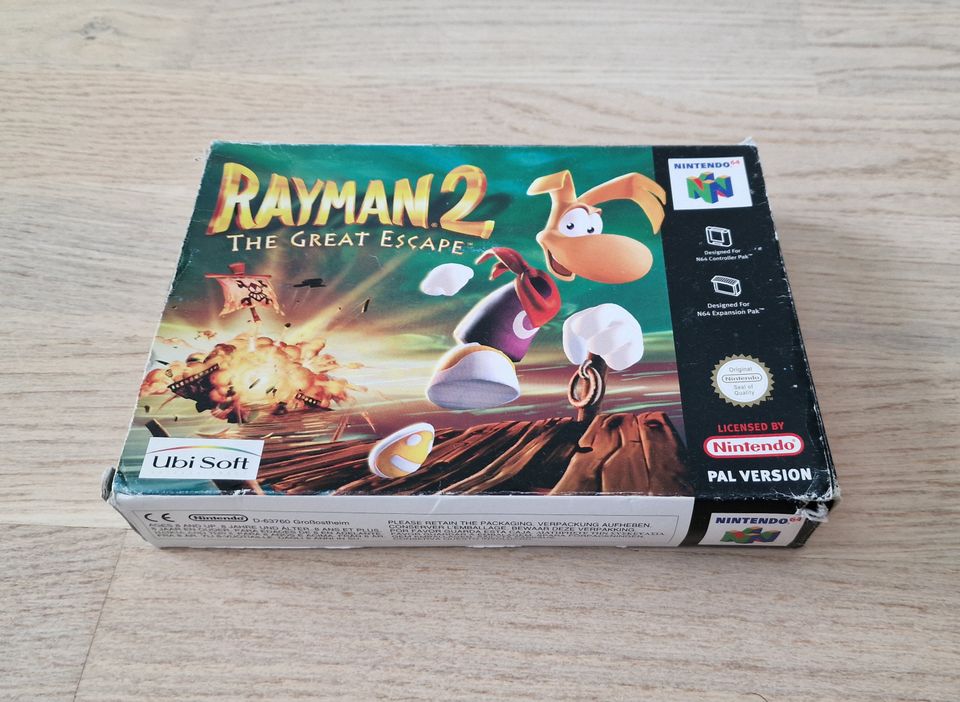 Nintendo 64 Rayman 2 The Great Escape