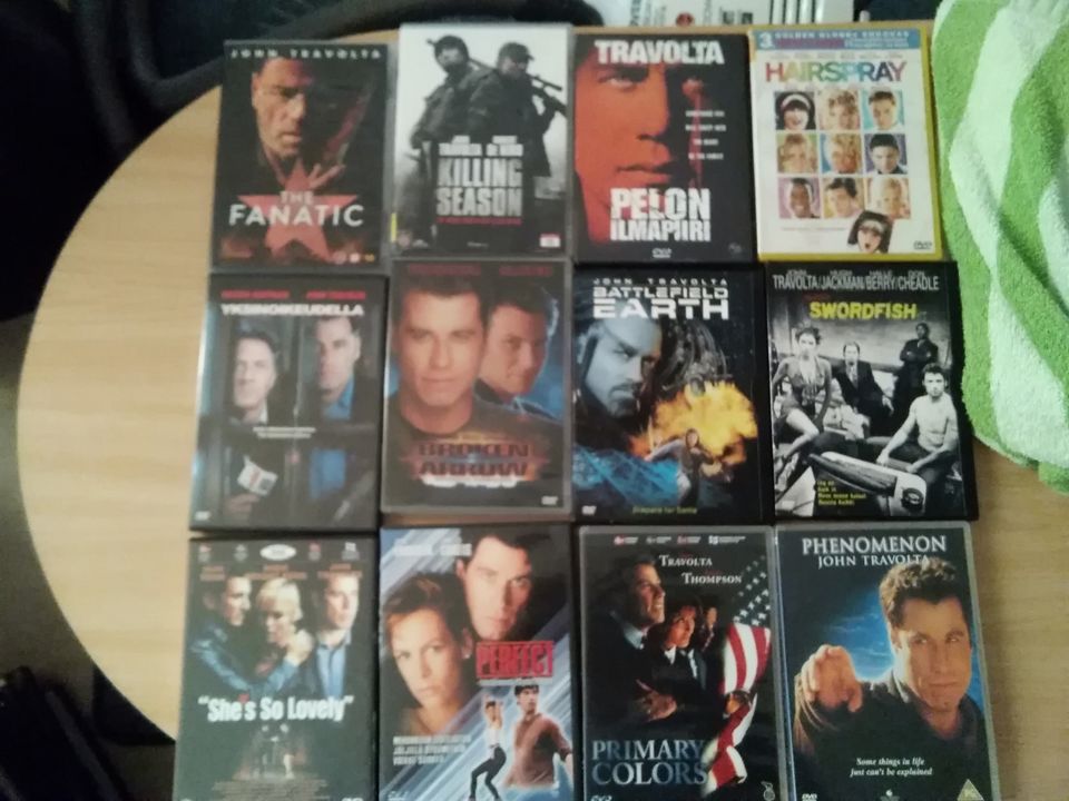 John Travolta dvd x 51 eri elokuvaa