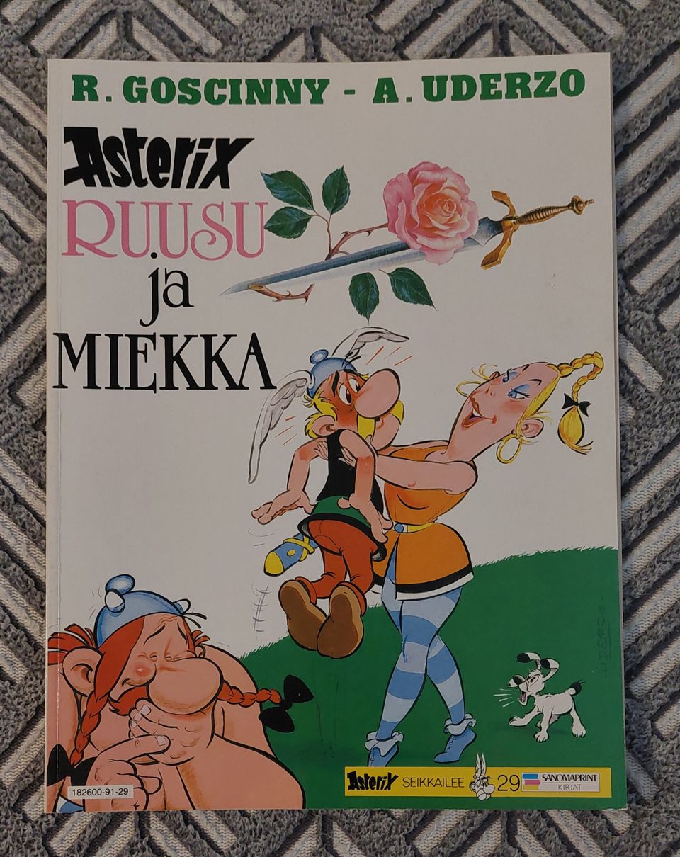 Asterix - Ruusu ja miekka 1.p v. 1991