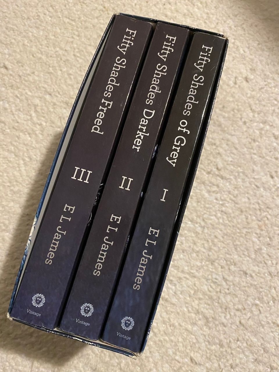 Fifty Shades of Grey Trilogy in English