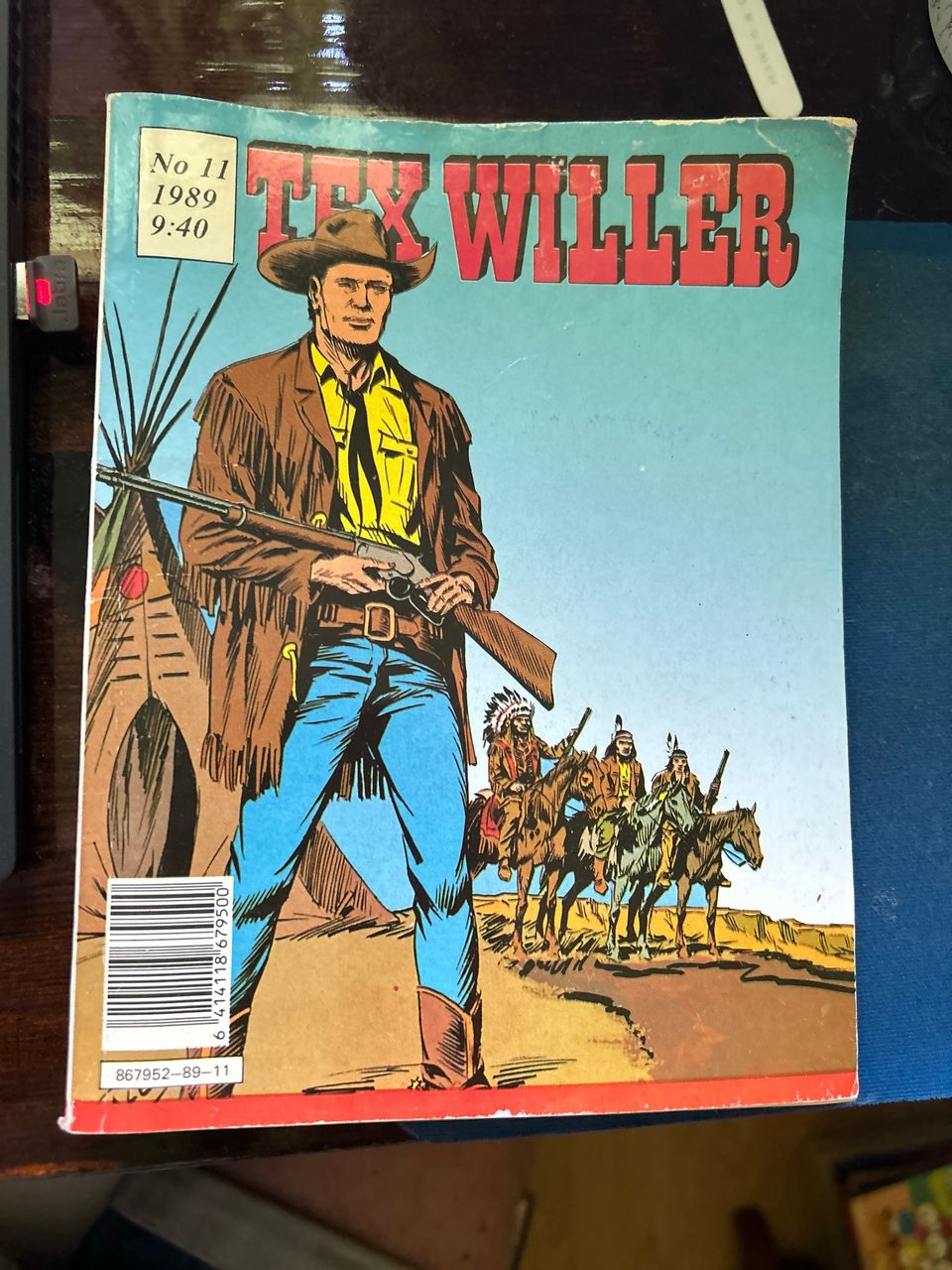 Tex Willer nro 11 / 1989