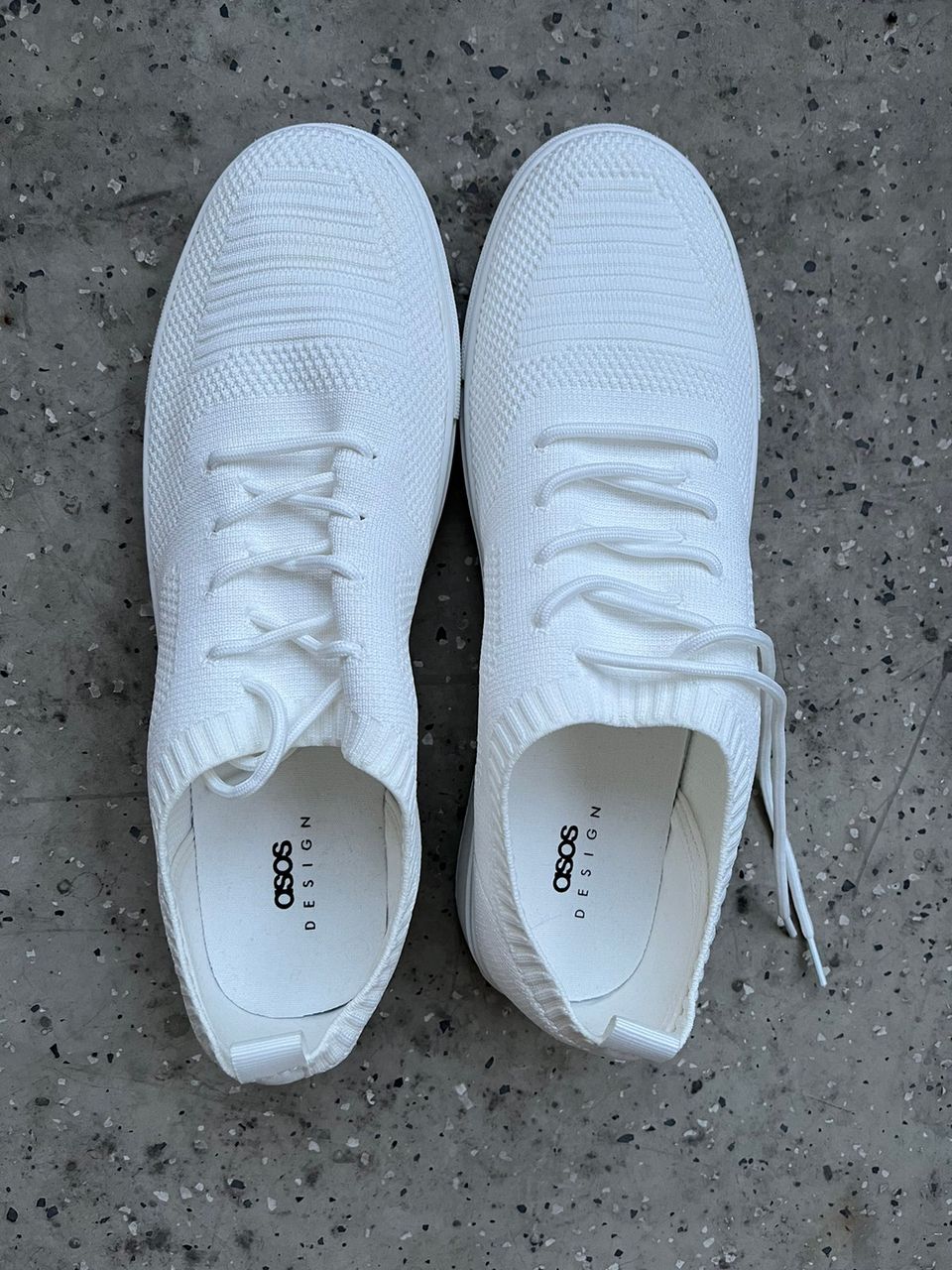 Uudet Asos miesten valkoiset kengät 47